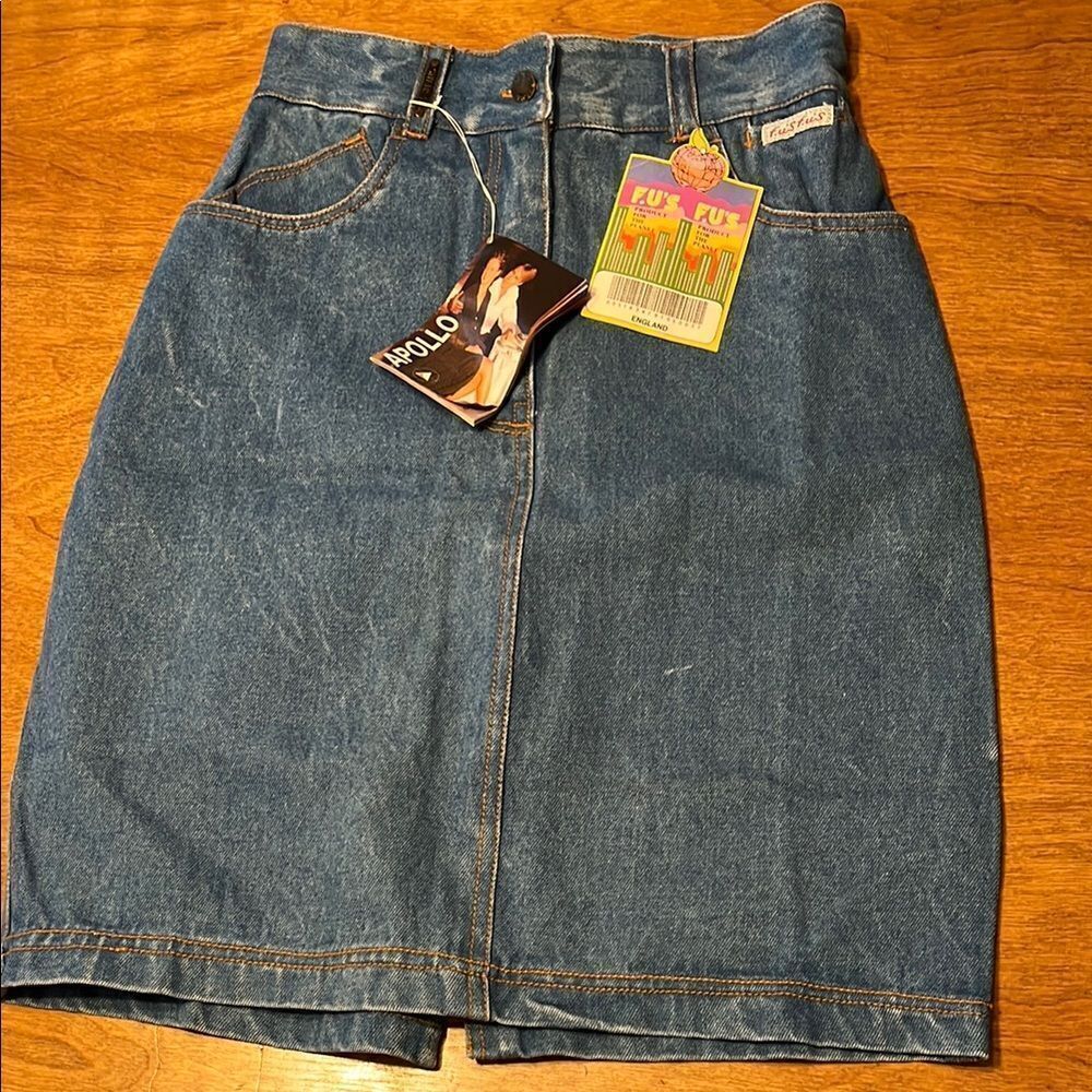 F.u’s F.u’s from England Jean Pencil Skirt